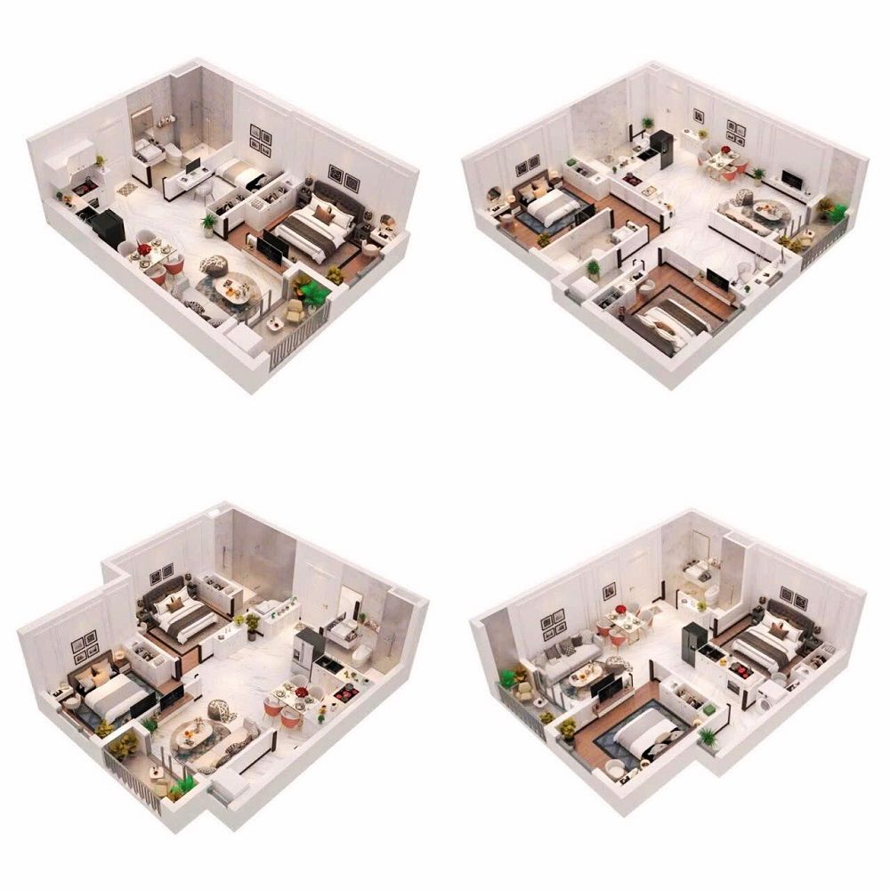 Căn hộ Green Skyline đa dạng diện tích