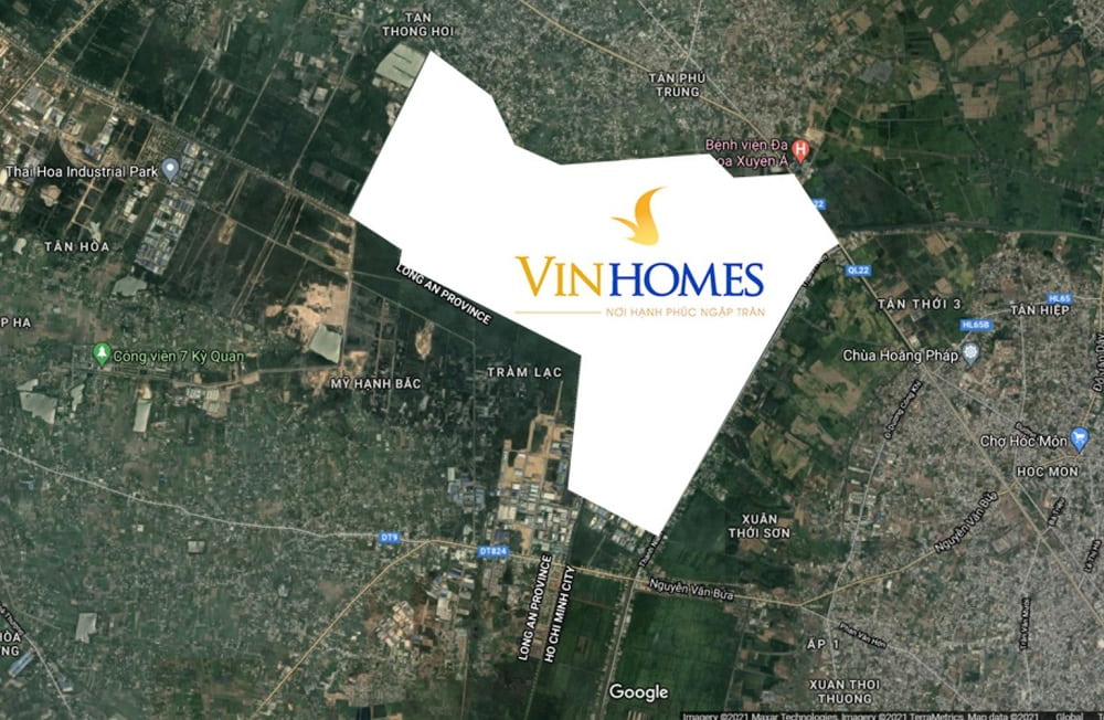 Vinhomes Củ Chi có vị trí kết nối thuận tiện